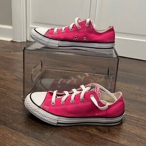 Converse All-Star Low-Top Sneakers Size Youth 3 Color Pink